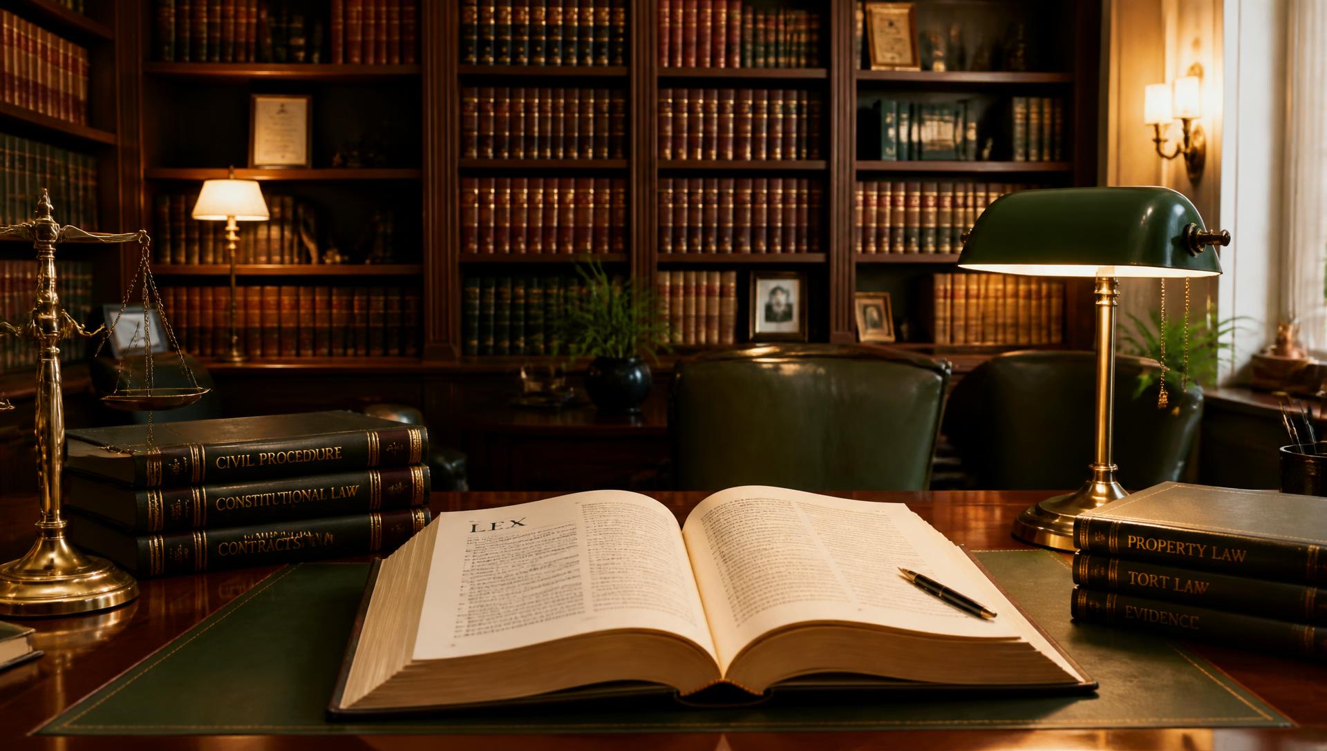 Biblioteca giuridica e studio professionale